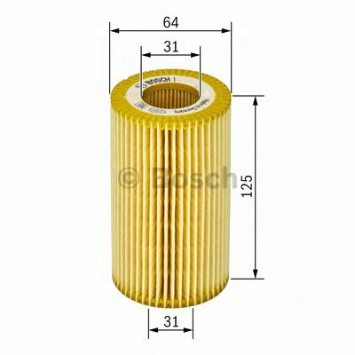 Filtro de óleo 1457429244 Bosch