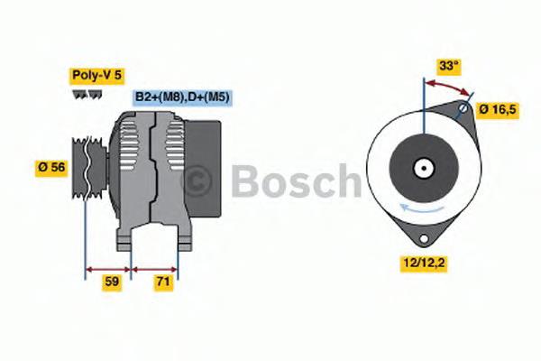 46841966 Fiat/Alfa/Lancia Gerador