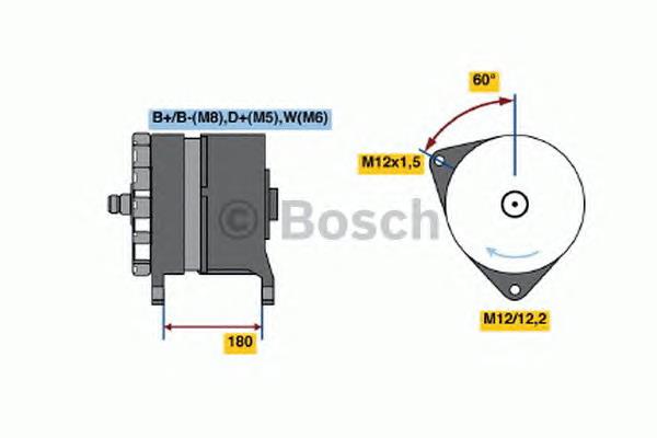 Gerador Bosch 0986041640