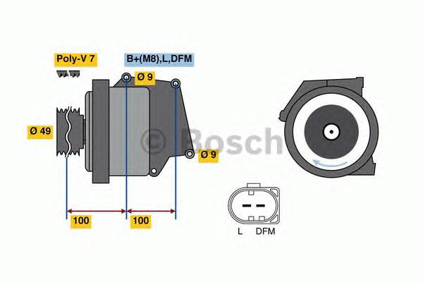 Gerador Mercedes 137150095080