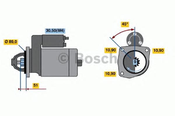 Compre 8EA012586561 HELLA Motor de arranco