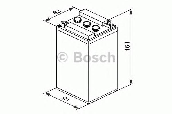 Bateria recarregável (PILHA) F026T02300 Bosch