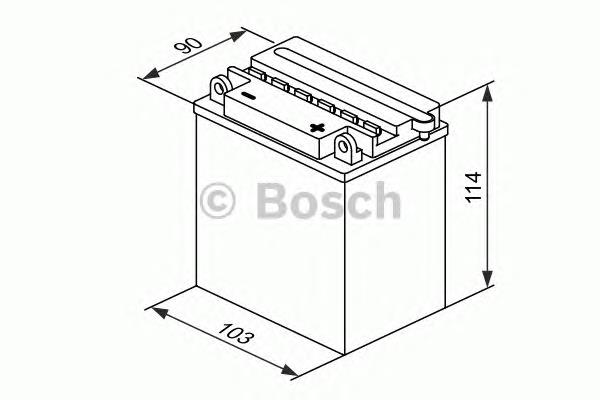 Bateria recarregável (PILHA) 4518 Exide