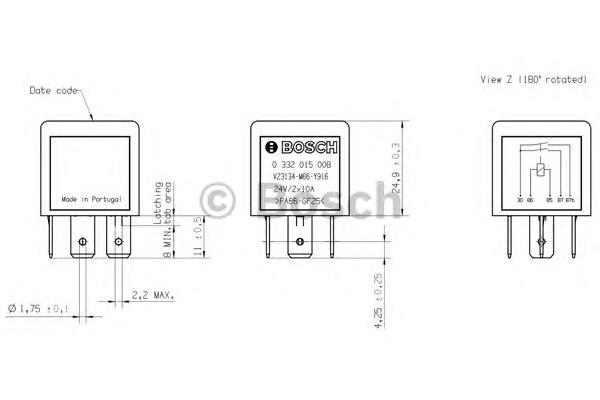 Relê de pisca-pisca Mercedes A0035459605 preço, a partir de 9,92 USD