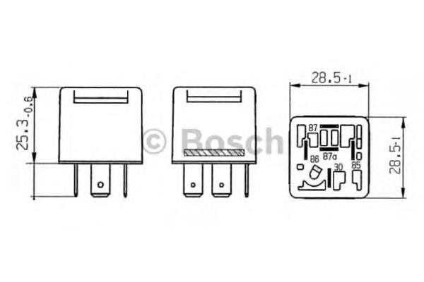 Compre 0332209156 Bosch Relê elétrico multifuncional