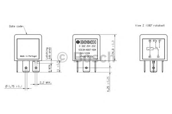 Relê de pisca-pisca Iveco 4718222 preço, a partir de 4,87 USD
