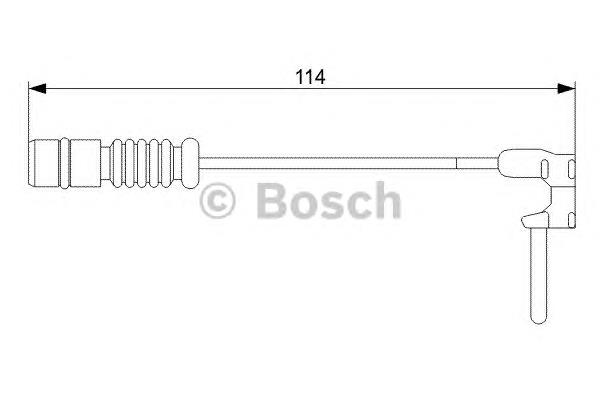 Compre 001053 Road House Sensor dianteiro de desgaste das sapatas do freio