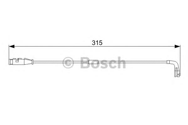 Compre 6235648 Opel Sensor dianteiro de desgaste das sapatas do freio