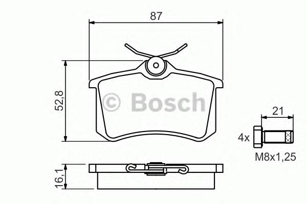 Compre 425420 Peugeot/Citroen Sapatas do freio traseiras de disco