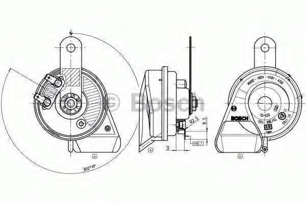 Sinal sonoro (cláxon) Mercedes 0055422520 preço, a partir de 11,42 USD