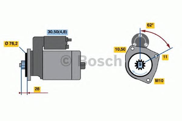 Motor de arranco VAG 059911024JX preço, a partir de 119,18 USD