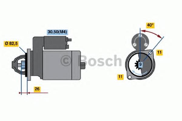 Motor de arranco HELLA 8EA015642481 preço, a partir de 174,83 USD