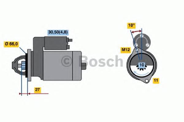 Motor de arranco Lucas LRS02468