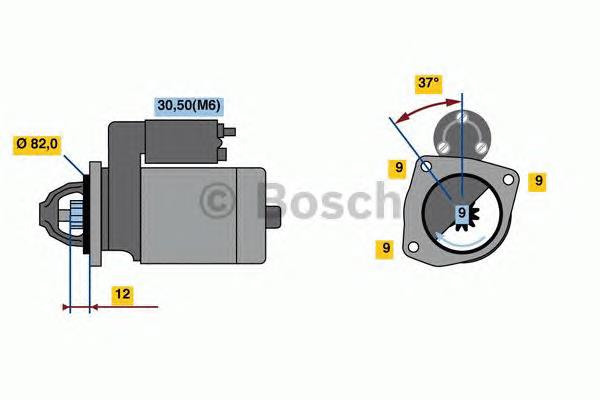 Compre 3680 Cevam Motor de arranco