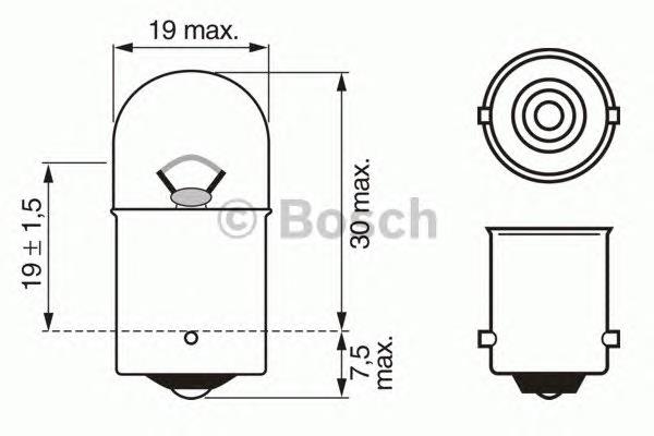 Lâmpada 1987302204 Bosch