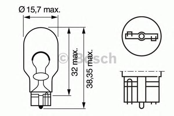 Lâmpada Bosch 1987302205