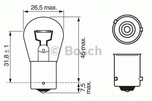 Lâmpada Bosch 1987302213