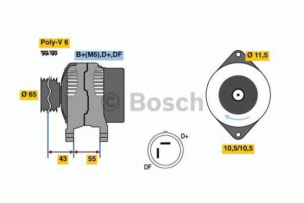 0986081280 Bosch