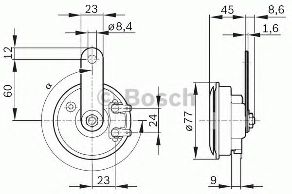 256206F600 Nissan/Infiniti Sinal sonoro (cláxon)