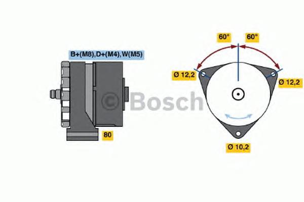 Gerador 0120469982 Mercedes