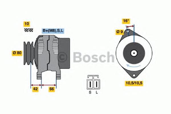 Gerador Ford 6M3410300AB preço, a partir de 105,56 USD