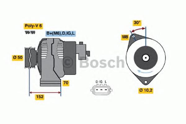 YLE102010 Land Rover Gerador