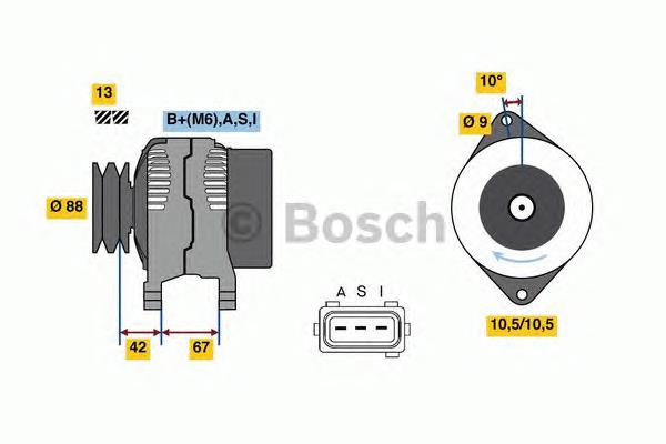 0986080390 Bosch