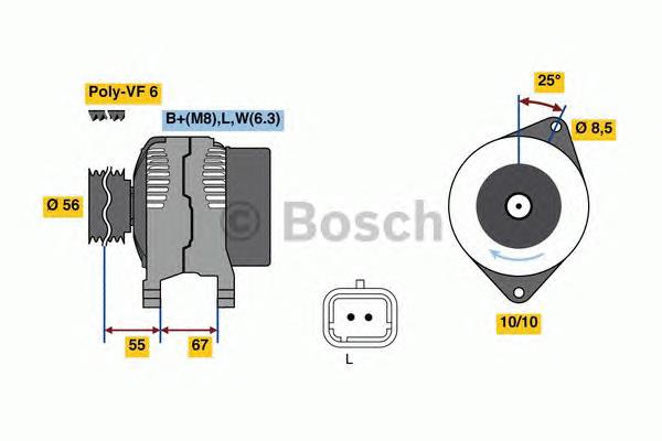 0986080870 Bosch
