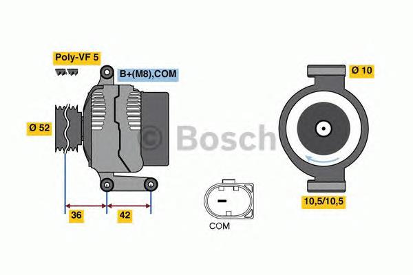 Gerador Mercedes A266154090280
