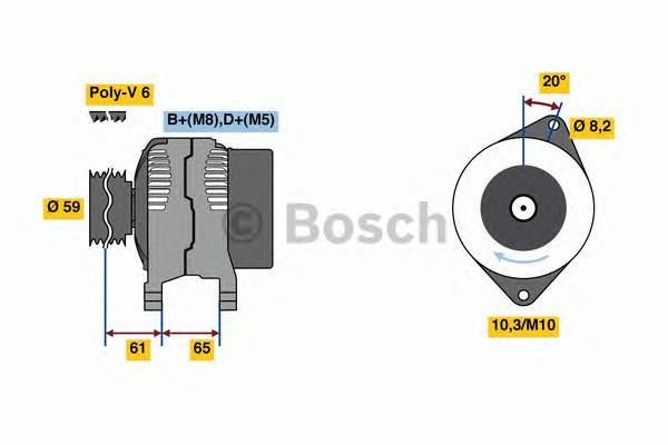 0986049311 Bosch