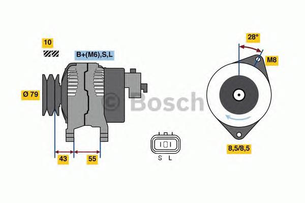 0986080130 Bosch