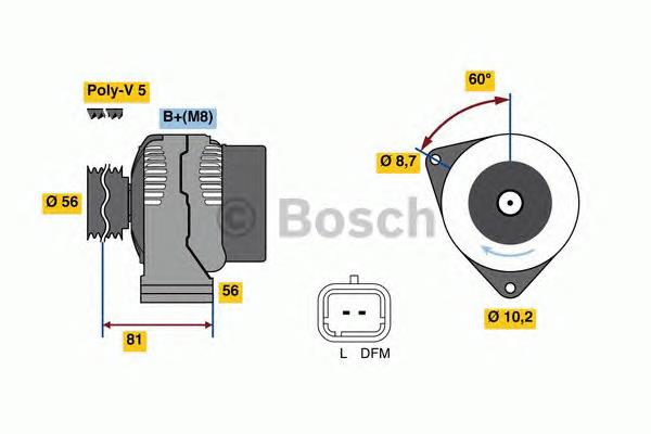 Gerador Peugeot/Citroen 00005705GG preço, a partir de 71,51 USD