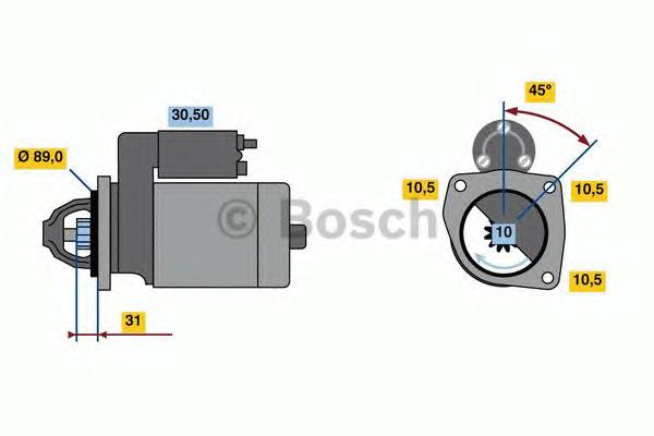 Motor de arranco Perkins 2873A102 preço, a partir de 234,14 USD