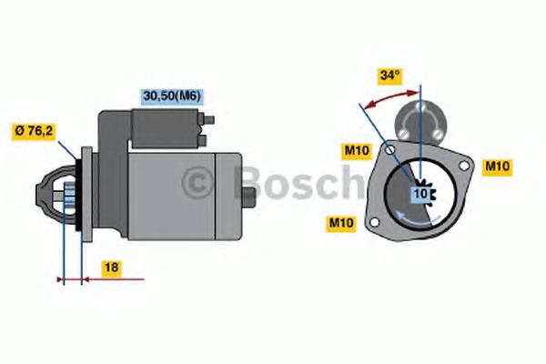 Compre REC60104040 Recoficial Motor de arranco