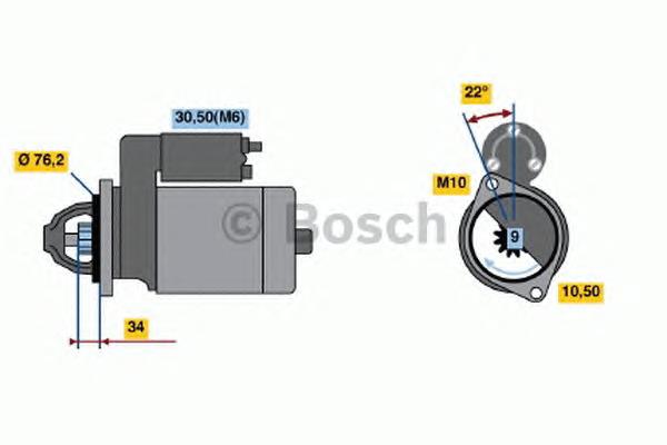 Compre 012911023X VAG Motor de arranco