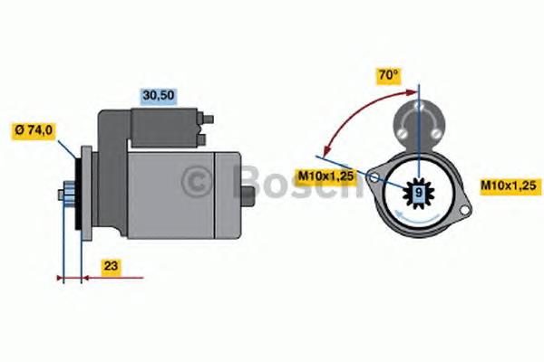 Motor de arranco Toyota 281004204084 preço, a partir de 184,37 USD