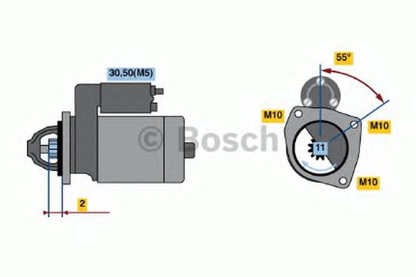 Motor de arranco Renault (RVI) D6RA115 preço, a partir de 88,79 USD