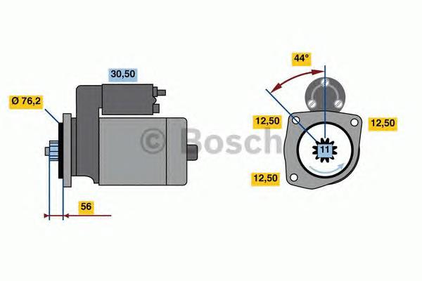 Motor de arranco 3068 Cevam
