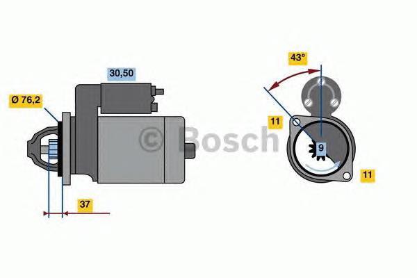 5702370815 REMA-PARTS Motor de arranco