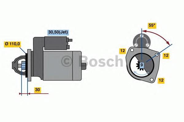 062911023X VAG Motor de arranco