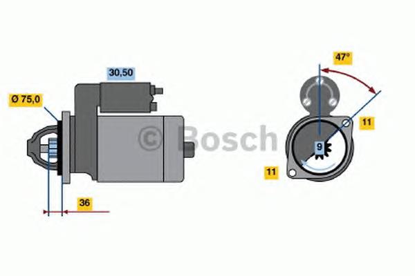 Compre 31200P2A003 Honda Motor de arranco