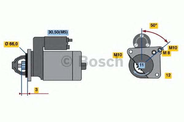 Motor de arranco Bosch 0986020131 preço, a partir de 120,75 USD