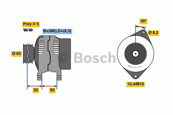 Gerador Peugeot/Citroen 9615736180 preço, a partir de 119,18 USD