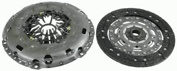 828155 VALEO Kit de embraiagem (3 peças)