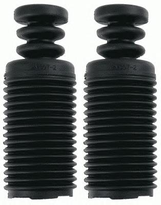 MK81030 Sato Tech Pára-choque (grade de proteção) de amortecedor traseiro + bota de proteção