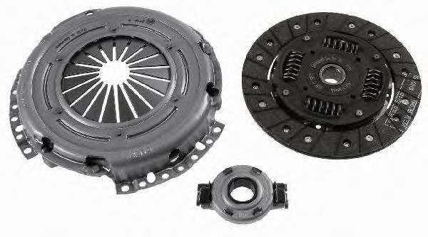 Kit de embraiagem (3 peças) 3000158001 Sachs