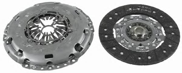 55204166 Fiat/Alfa/Lancia Kit de embraiagem (3 peças)