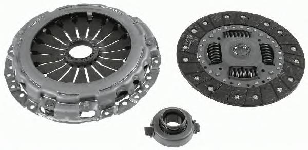 Kit de embraiagem (3 peças) 00002052V3 Peugeot/Citroen