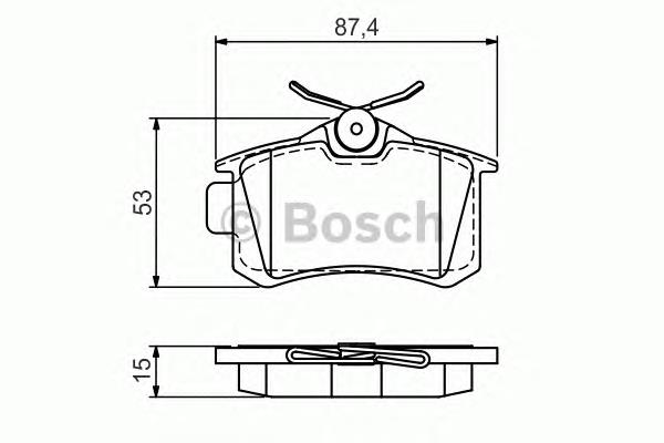 Sapatas do freio traseiras de disco Peugeot/Citroen 425428 preço, a partir de 22,51 USD
