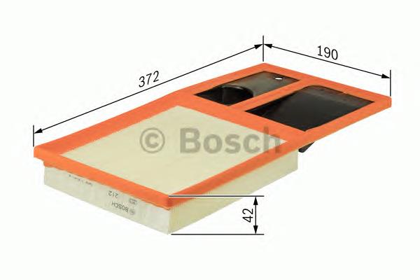 Filtro de ar F026400035 Bosch